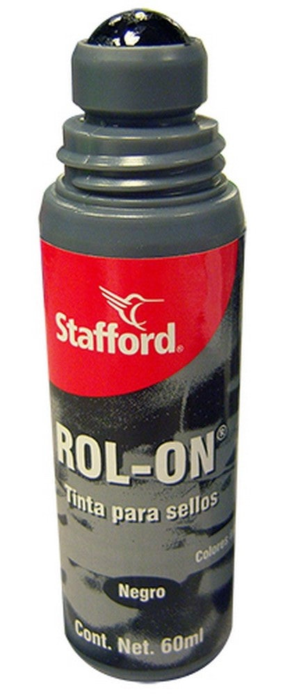 Tinta p/Sellos Rol-On Negro 60ml Stafford® COC2000 [Pieza] 7501449715010 Imagen principal del producto