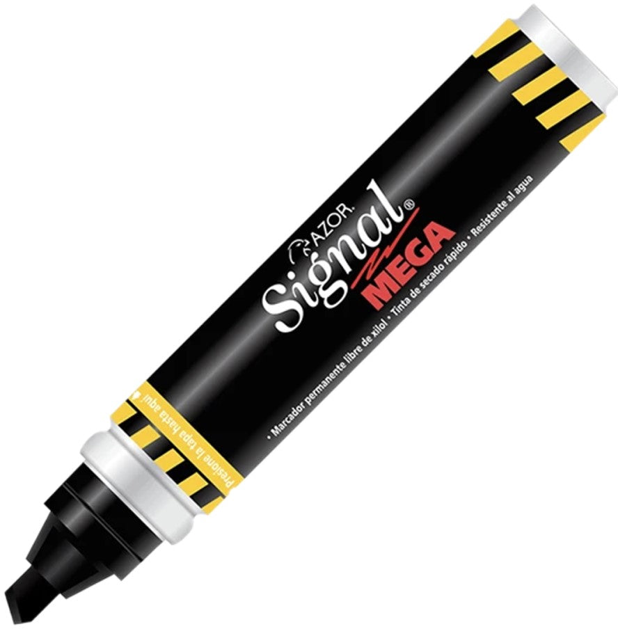 Marcador Permanente Signal® Mega Negro AZOR® 1500NE Pieza 7501428728116 01