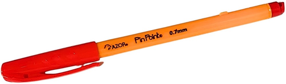 Bolígrafo c/Tapa Pint Point Rojo 0.7mm AZOR® 6820RO Pieza 7501428727188 02