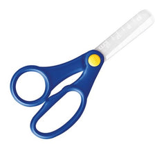 Tijera Escolar Punta Roma Metálica 5" Colores c/Regla IKW® 137 [Pieza] 7502005161371