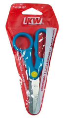 Tijera Escolar Punta Roma Metálica 5" Colores c/Regla IKW® 137 [Pieza] 7502005161371 2