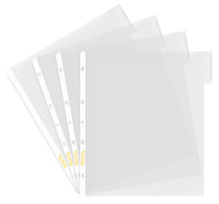 Separador Hojas p/Carpeta Protecto c/Indice c/12 Transparente Carta Kinera® 3912 [Bolsa de plástico] 7501428705780 2