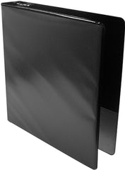 Carpeta 3 Argollas "D" Panorámica c/Cristal 1½" Negro Carta Kinera® 9611NE [Pieza] 7501428705223