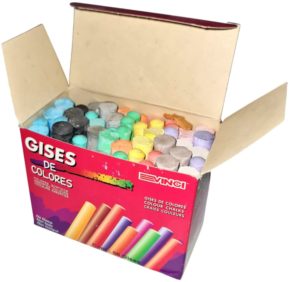 Gis Moldeado Colores c/50 Vinci® 2036 Caja 7501014641027 02