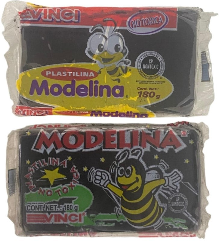 Plastilina Marqueta Modelina 180g Negro 31 Vinci® 2351 Pieza 7501014651101 01