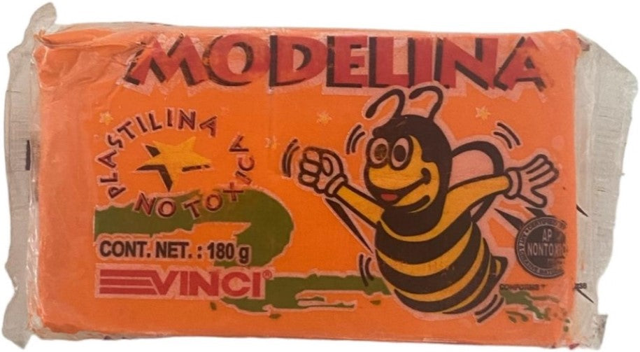 Plastilina Marqueta Modelina 180g Naranja 22 Vinci® 2350 Pieza 7501014651095 01