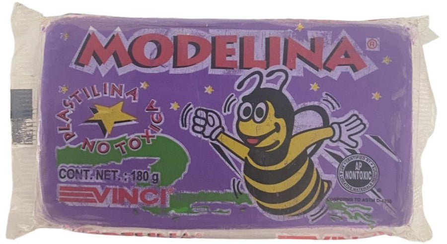 Plastilina Marqueta Modelina 180g Violeta 33 Vinci® 2356 Pieza 7501014651170 01
