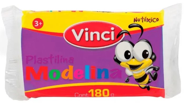 Plastilina Marqueta Modelina 180g Violeta 33 Vinci® 2356 Pieza 7501014651170 02