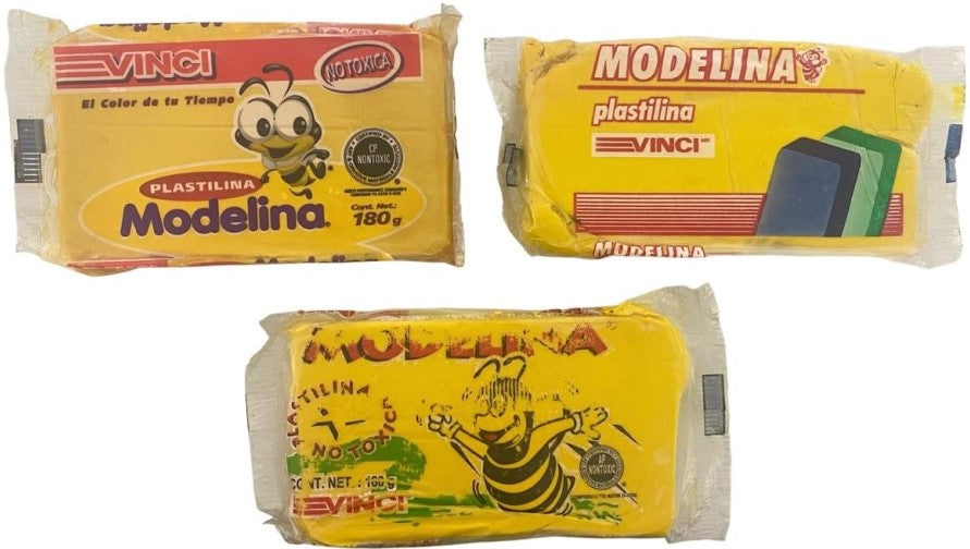 Plastilina Marqueta Modelina 180g Amarillo 21 Vinci® 2344 Pieza 7501014651019 01