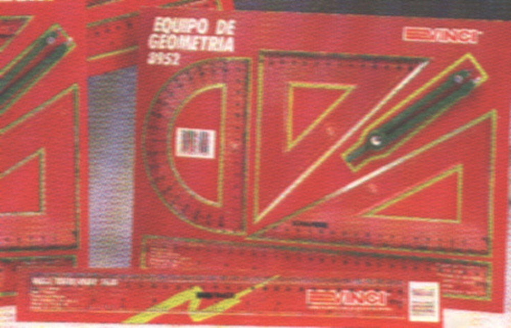 Juego de Geometría Tecnovex Cartón Mediano Vinci® 8952 [Pieza] 7501014661025 Imagen principal del producto
