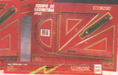 Juego de Geometría Tecnovex Cartón Mediano Vinci® 8952 [Pieza] 7501014661025