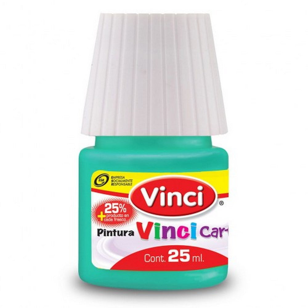 Pintura Cartel Vinci #62-A 25ml Verde Verones Vinci® 2322 Frasco 7501014601274