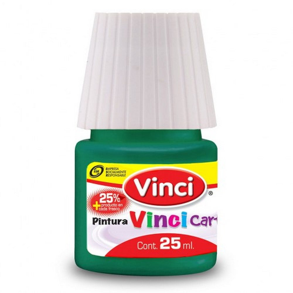 Pintura Cartel Vinci #63 25ml Verde Esmeralda Vinci® 2320 [Frasco] 7501014601250