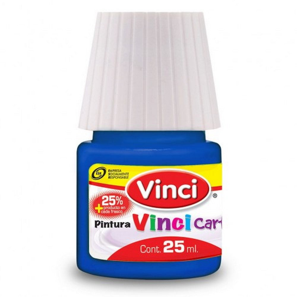 Pintura Cartel Vinci #65-A 25ml Azul Cobalto Vinci® 2303 [Frasco] 7501014601045