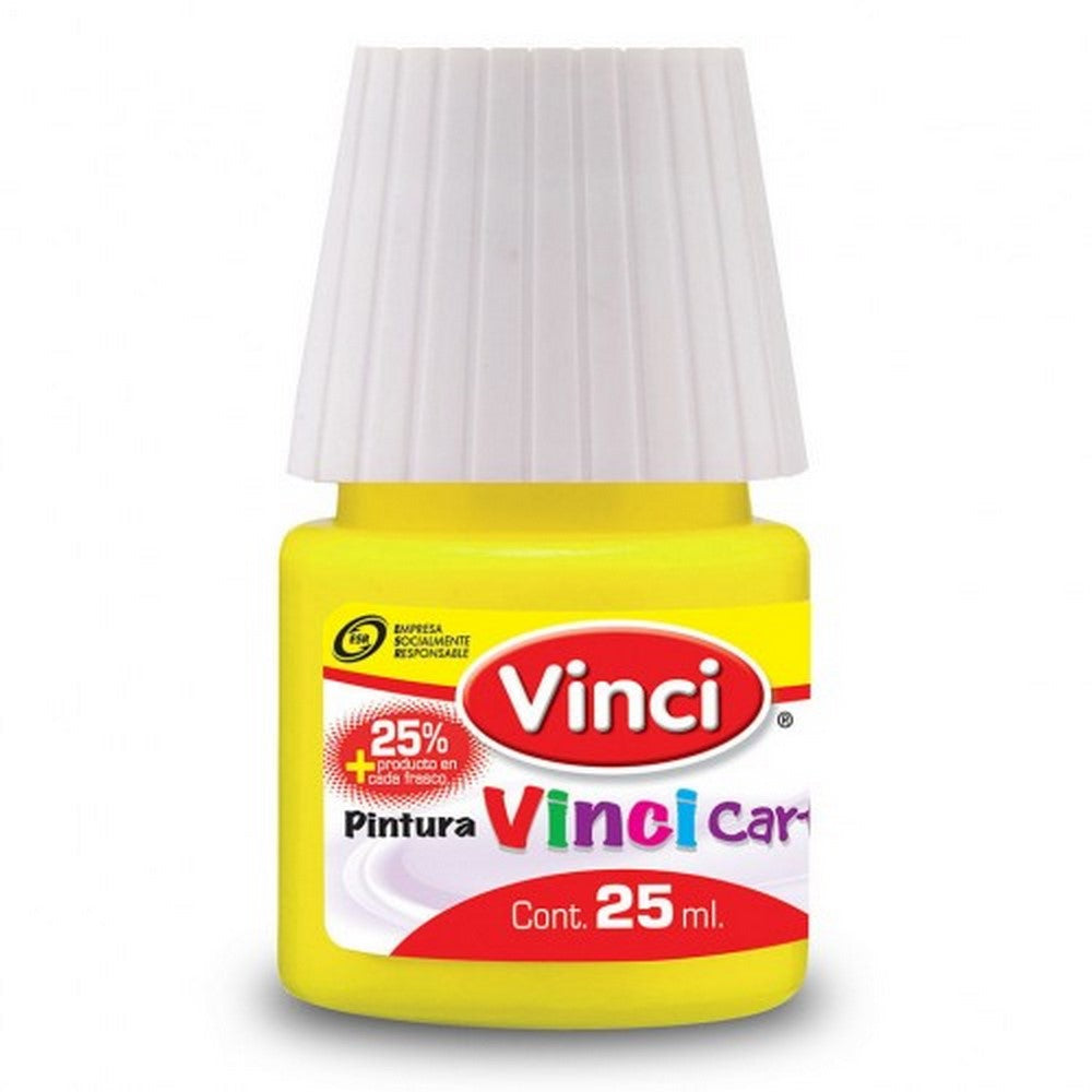 Pintura Cartel Vinci #50 25ml Amarillo Limón Vinci® 2300 [Frasco] 7501014601014