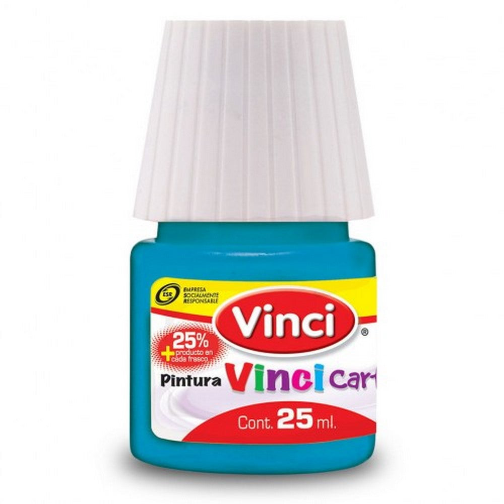 Pintura Cartel Vinci #65 25ml Azul Turquesa Vinci® 2305 Frasco 7501014601069