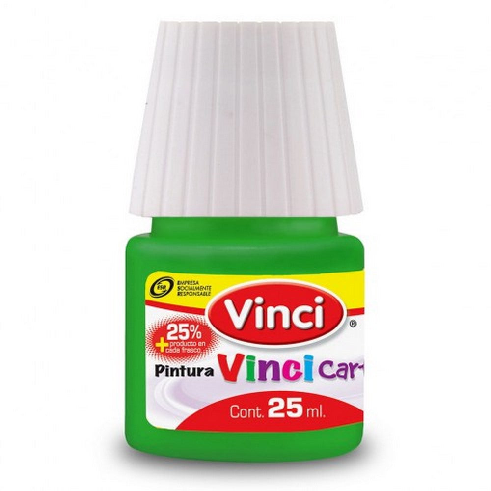 Pintura Cartel Vinci #62 25ml Verde Amarillo Vinci® 2319 [Frasco] 7501014601243