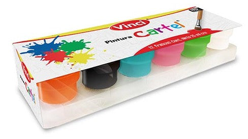 Pintura Cartel Vinci Estuche c/12 25ml Colores Vinci® 2324 [Estuche] 7501014600048