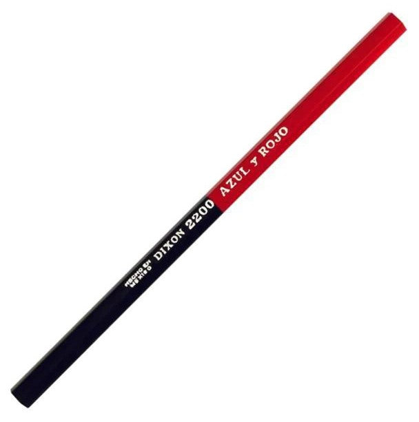 Lápiz Color Grueso Bicolor Rojo-Azul Diixon® 47074 [Pieza] 7501147422050 Imagen principal del producto
