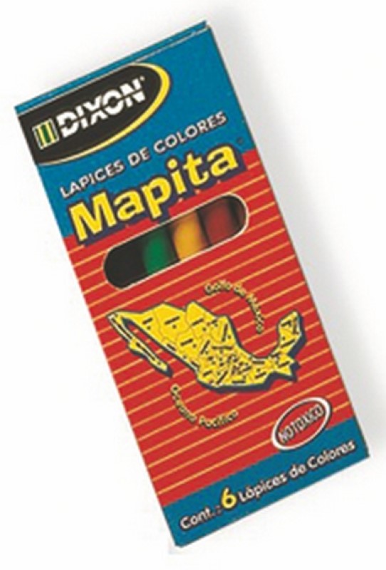 Color de Madera Cortos Mapita Redondo Colores Est.c/6 Vinci® 44711 Estuche 7501147410118 01