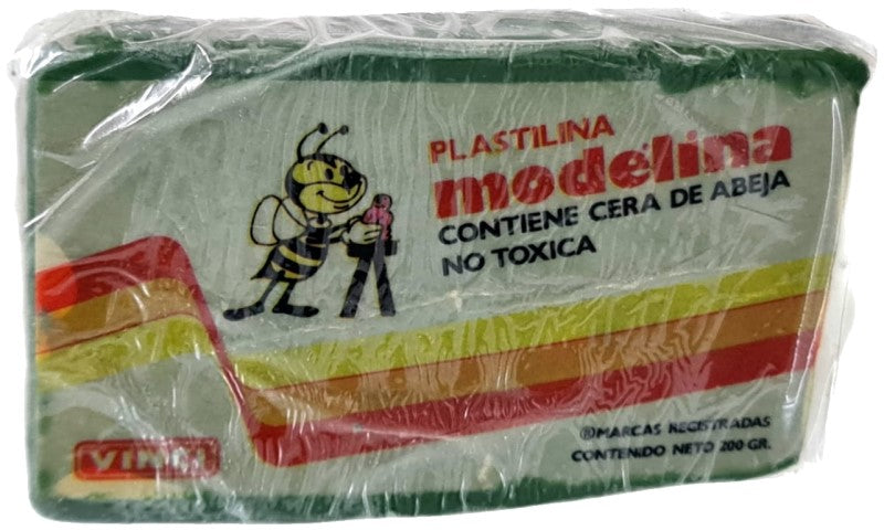 Plastilina Marqueta Modelina 180g Verde Intenso Vinci® Pieza 01