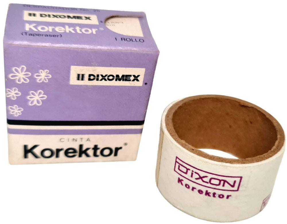 Corrector p/Maquina Korektor® Rollo Blanco 25mm×2.4m Dixon® 25 [Caja] 2