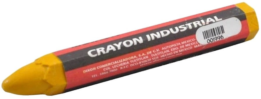 Crayón Industrial Amarillo #141 Dixon® 1996 Pieza 7501147414116 01