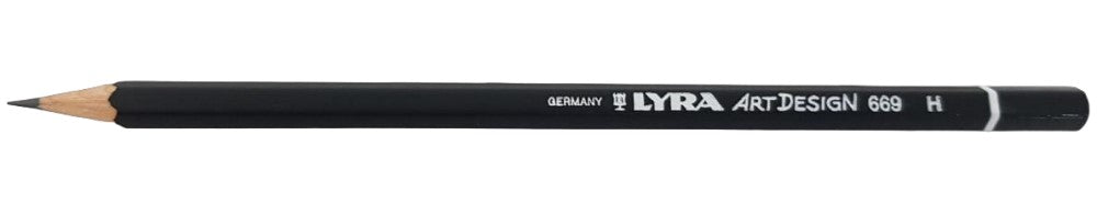 Lápiz p/Dibujo Art Desing Grafito H Lyra® 44742 [Pieza] 4084900020180