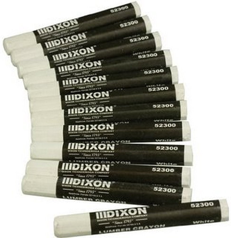 Crayón Industrial Blanco #143 Dixon® 1998 Pieza 7501147414314 02