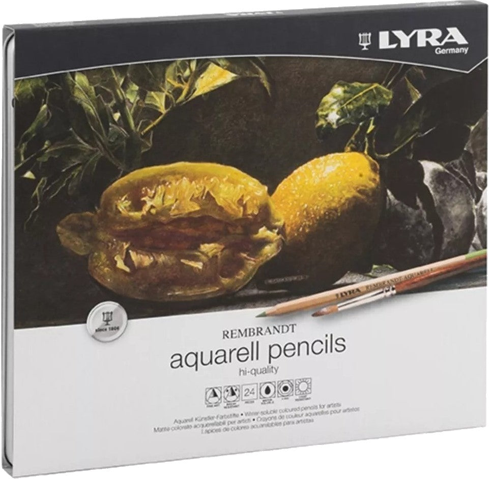 Lápiz p/Arte Acuarelable Rembrandt c/24 EstucheMetálico Lyra® 44716 [Estuche] 4084900170489