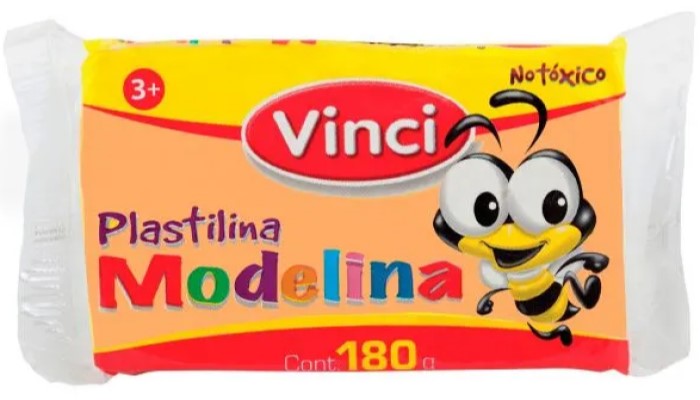 Plastilina Marqueta Modelina 180g Carne 72 Vinci® 47722 Pieza 7501014651149 01
