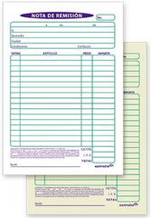 Block Remisiones Duplicado D 22 Juegos 14×19.8cm Estrella® 28 [Pieza] 602760000285