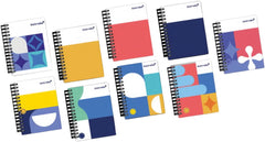 Cuaderno Mini Book Espiral 10½×14cm P.Dura Raya 80 hojas Estrella® 560 [Pieza] 602760005600