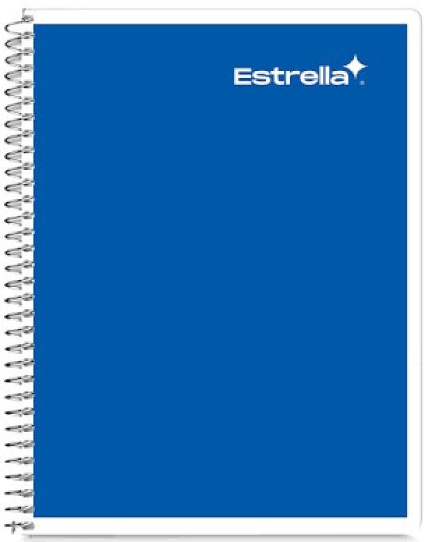 Cuaderno f/FrancesaEspira Espiral 100 Hojas Raya Estrella® 178 [Pieza] 602760001787 2