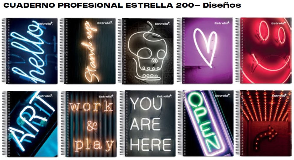 Cuaderno Profesional Espi Starmax 5 Materias 200 Hojas Raya Estrella® 200 [Pieza] 602760002005 2