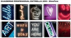 Cuaderno Profesional Espi Starmax 5 Materias 200 Hojas Raya Estrella® 200 [Pieza] 602760002005 2