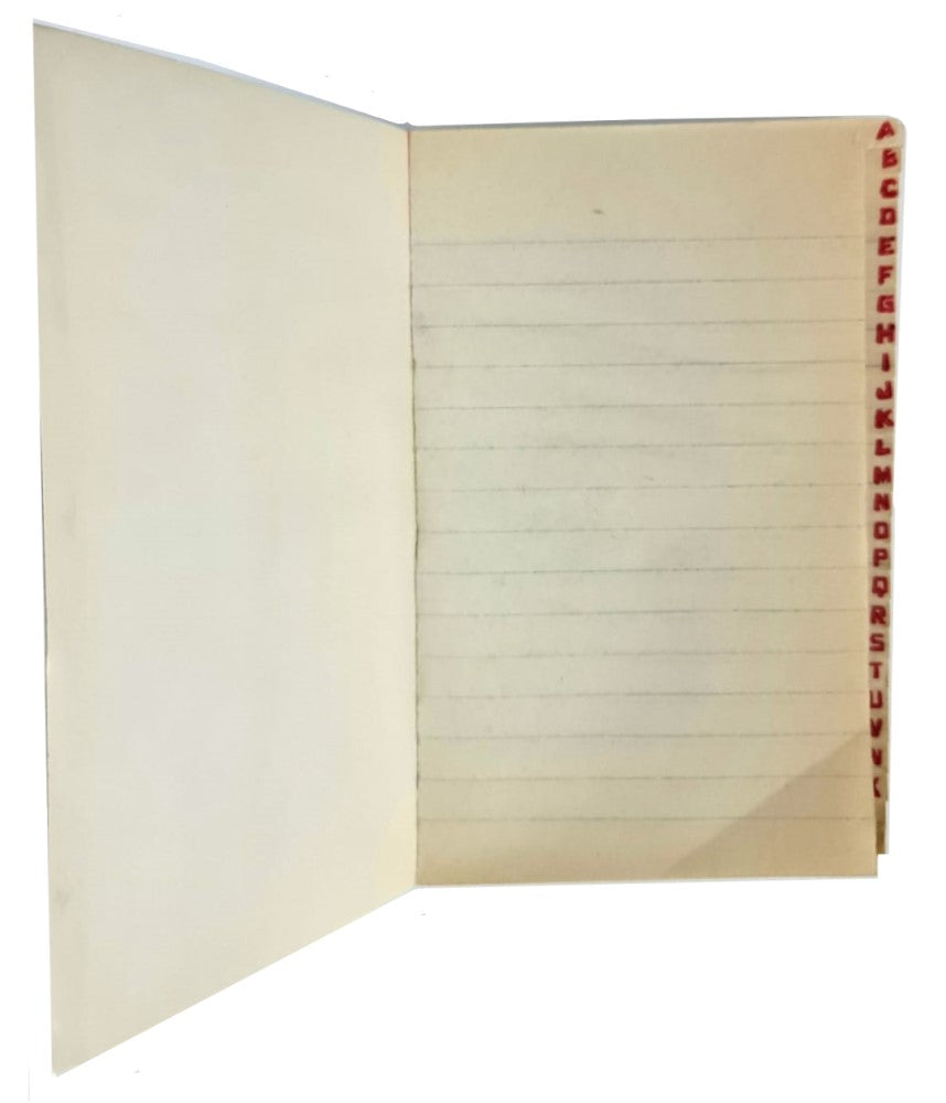 Libreta de Apuntes c/Índice A-Z Entresacado #5 Raya 96 Hojas Estrella® [Pieza] 2