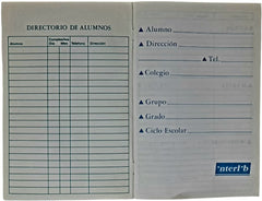 Cuaderno Registro Tareas 38 Paginas 14×21cm interlib® 0386 [Pieza] 7501649903866 3