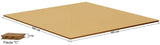 Cartón Corrugado Doble Cara Flauta "C" 4mm Kraft 103×103cm Carton hua PKMSGFCG103-103 Hoja