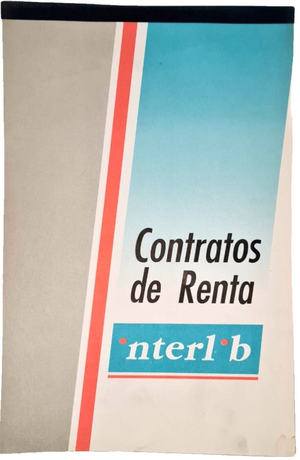 Block Contrato de Renta con Fiador 100 hojas Oficio •nterl•b® [Pieza] 7501649901060