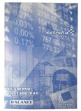 Cuaderno Contabilidad Estrella Balance 16 Hojas Estrella® 144 Pieza 602760001442