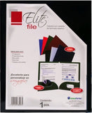 Fólder Doble Solapa Elite File Eurokote Negro Carta Irasa® EL-3003 Pieza 02