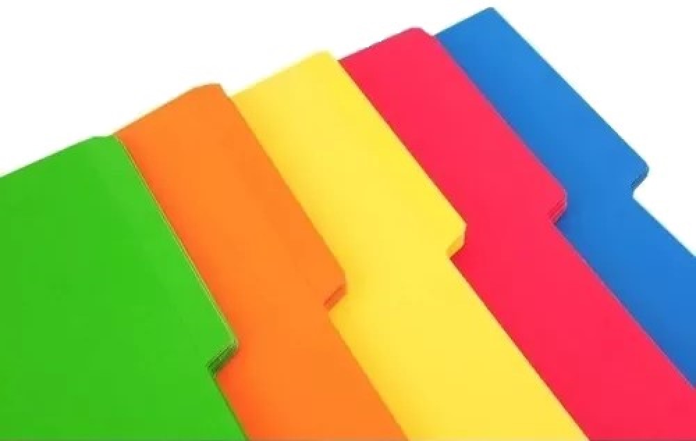 Fólder Color FlashFile® pack c/100 Colores (5) Carta Irasa® FF-1167 Caja 7501249822383 02