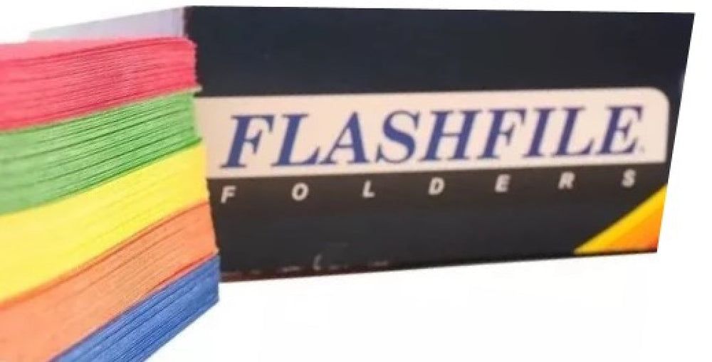 Fólder Color FlashFile® pack c/100 Colores (5) Carta Irasa® FF-1167 Caja 7501249822383 03