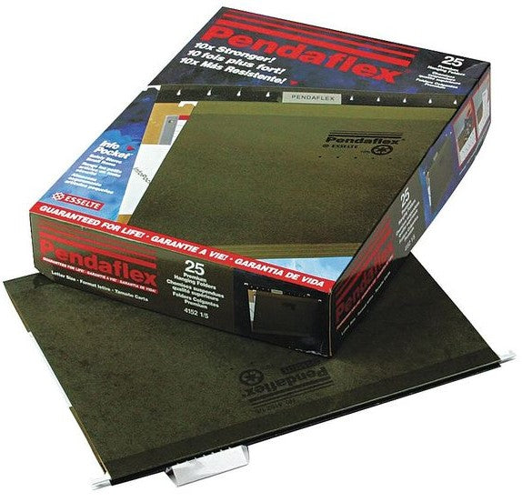 Fólder Colgante Ceja 1/5 c/25 Verde Carta Pendaflex® 4152 1/5 TEA Caja 78787425170 01