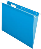 Fólder Colgante Ceja 1/5 c/25 Azul Carta Pendaflex® 4152 1/5 BLU Caja 78787425026 01