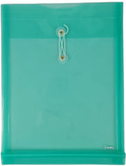 Sobre p/DocumentoPlástico Libretto Vertical c/Hilo Verde Carta Irasa® LB-9143 [Pieza] 7501249892744