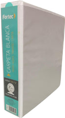 Carpeta 3 Argollas "O" 2" Blanco Carta Fortec® CBO-2 [Pieza] 7502278540309