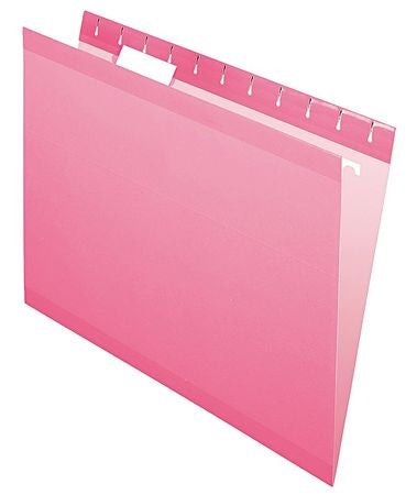 Fólder Colgante Ceja 1/5 c/25 Rosa Carta Pendaflex® 4152 1/5 PIN Caja 78787425194 01