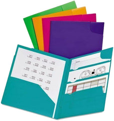 Fólder Plástico 1 y 3 Solapas Morado Carta Oxford® 99837M [Pieza] 78787078376 3